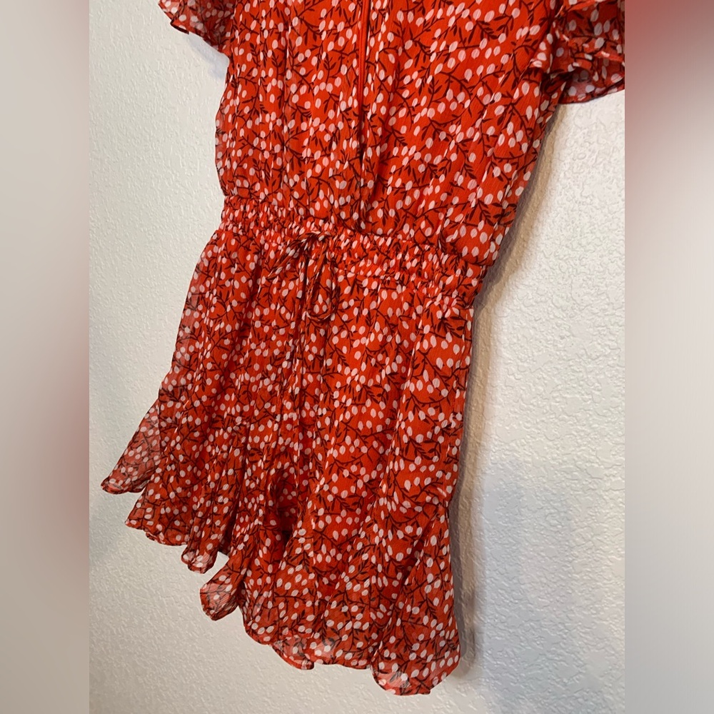 SugarLips Women Size M Floral Romper Boho Western Prairie - Picture 3 of 12